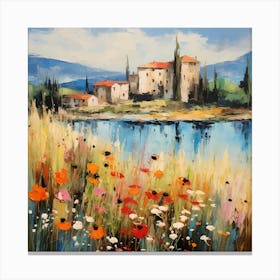 Azure Skies Over Florence Canvas Print