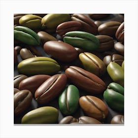 Coffee Beans 326 Canvas Print