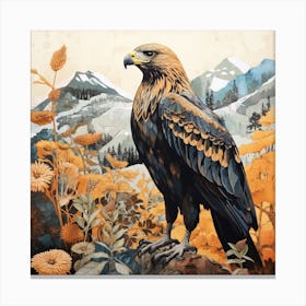 Bird In Nature Golden Eagle 2 Canvas Print