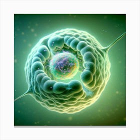 Cell - 3d Illustration Canvas Print