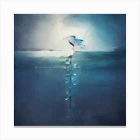 Swimming Canvas Print