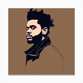 weeknd Canvas Print