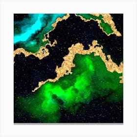 100 Nebulas in Space Abstract n.019 Canvas Print