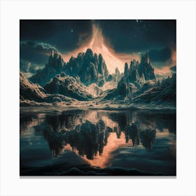 Mountain Landscape 2 Canvas Print