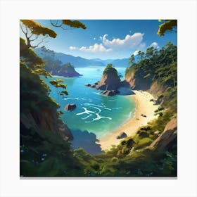 Abel Tasman National Park New Zealand Canvas Print