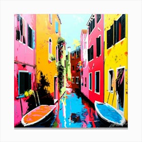 Cities Games - Venice Europe Canvas Print