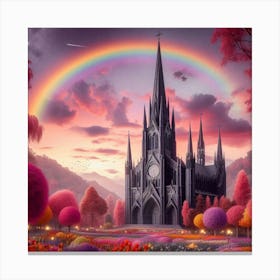 Rainbow In The Sky 17 Canvas Print