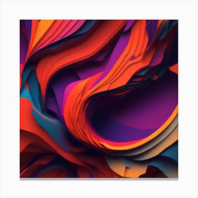 Abstract Abstract Art 2 Canvas Print