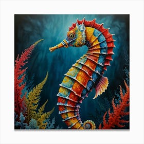 Seahorse 3 Canvas Print