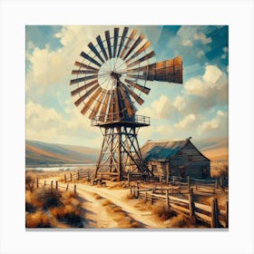 Wind Pomp Canvas Print