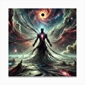 Voidmaster Aelios Leader Canvas Print