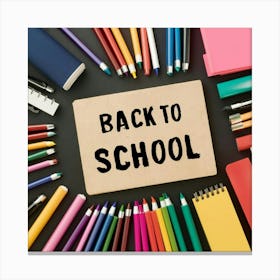 Back To School 9 Canvas Print