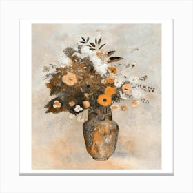 Flowers In A Vase 25 Canvas Print