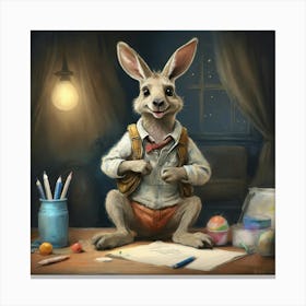 Easter Bunny 33 Canvas Print