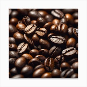 Coffee Beans 116 Canvas Print