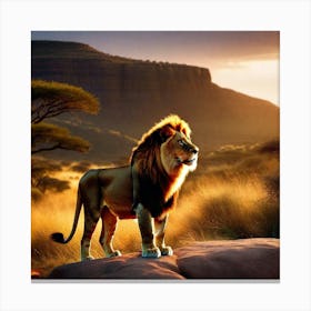 Lion King 38 Canvas Print