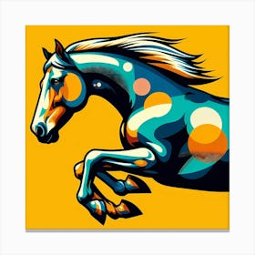 Colorful Horse 1 Canvas Print