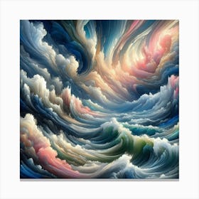 Tempestuous Beauty 18 1 Canvas Print