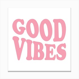 Good Vibes Canvas Print