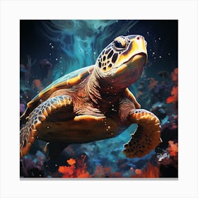 Sea Turtle 2 Canvas Print