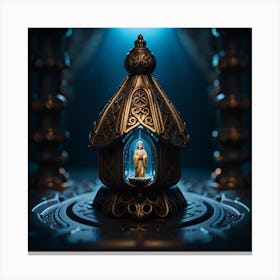 Buddhist Temple Canvas Print