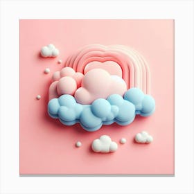 Cloud cover 1 Canvas Print