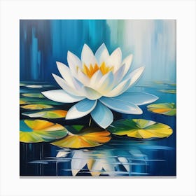 Water Lily 1 Canvas Print