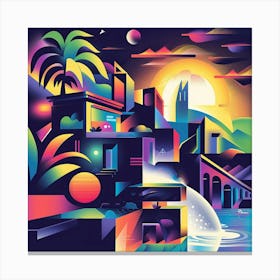 Cityscape 7 Canvas Print