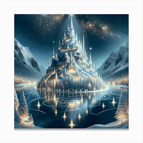 Snow White And The Seven Dwarfs Canvas Print