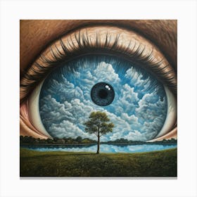 Eye Of The Sky Canvas Print