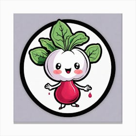 Radish 5 Canvas Print