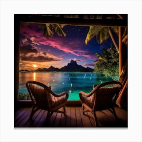 Bora Bora Canvas Print