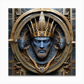 King Of Kings 33 Canvas Print