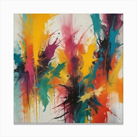 Splatters 6 Canvas Print