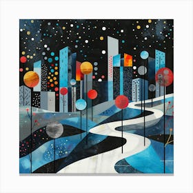 Cityscape 54 Canvas Print