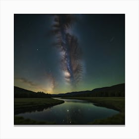 Milky Way 2 Canvas Print