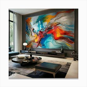 Abstract Painting 11 Canvas Print