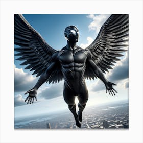Angel of justice Canvas Print