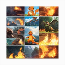 Pokemon X And Y 1 Canvas Print