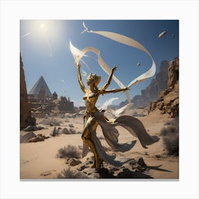 Egyptian Goddess 2 Canvas Print