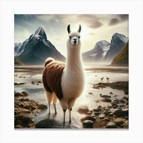 Llama Canvas Print