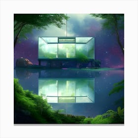 House In The Forest 3 Canvas Print