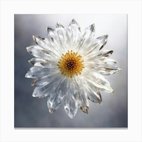 Crystal Flower Canvas Print