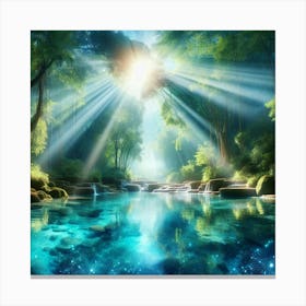 Ethereal Forest 2 Canvas Print