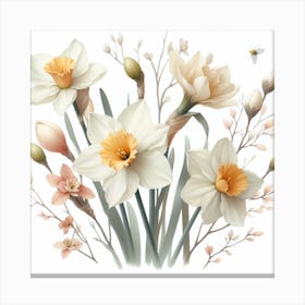 Daffodils Canvas Print