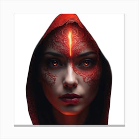 Red Devil Canvas Print