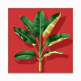 Banana Leaf 5 Canvas Print