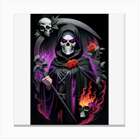 Grim Reaper 7 Canvas Print