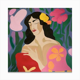 Hawaiian Woman 2 Canvas Print