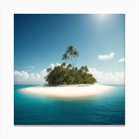 Paradise Island Canvas Print